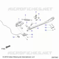 CHASSIS, SIDE STAND