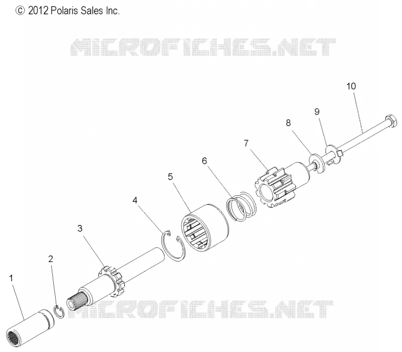 STARTER, JACKSHAFT KIT - N121C/V/D ALL OPTIONS (INDIANKITS13CC)