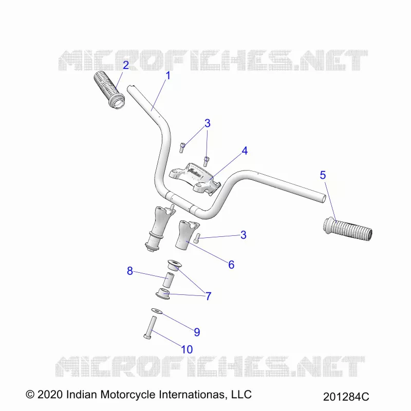 STEERING, MANUBRIO MONTAGGIO AND GRIPS