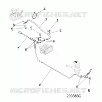 FRENOS, FRENO LINE, REAR, ABS