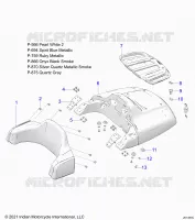 TRONCO LID AND BACKREST ASM.