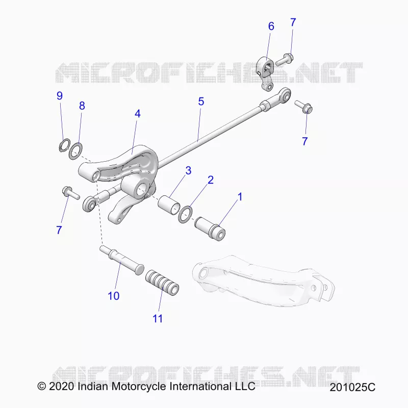TRASMISSIONE, SHIFT PEDAL AND LINKAGE