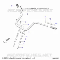STEERING, MANUBRIO MONTAGGIO AND GRIPS