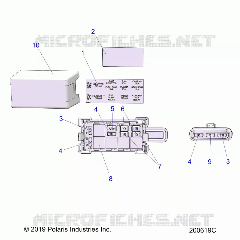 ELETTRICO, FUSE BLOCK