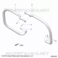 CHASSIS, HIGHWAY BAR, TUBE