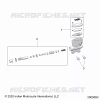 FRENO POSTERIORE, MASTER CYLINDER