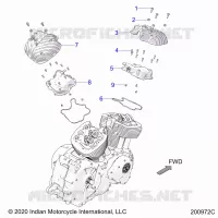 MOTORE, ROCKER COVERS
