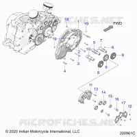 MOTORE, CAM SHAFTS AND GEARS