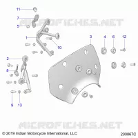PARABREZZA AND MOUNTING
