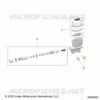 FRENO POSTERIORE, MASTER CYLINDER
