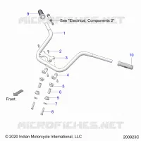 STEERING, MANUBRIO MONTAGGIO AND GRIPS