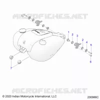 SISTEMA DI ALIMENTAZIONE CARBURANTE, FUEL TANK MOUNTING
