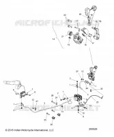 FRENOS, REAR ASM., W/ABS