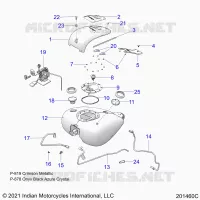 SISTEMA DI ALIMENTAZIONE CARBURANTE, FUEL TANK ASM.