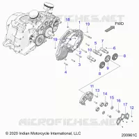 MOTORE, CAM SHAFTS AND GEARS