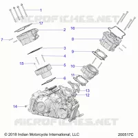 ENGINE, CYLINDER AND TESTA CILINDRO MNTG.