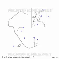 CONTROLS, LEVA FRIZIONE AND CABLE