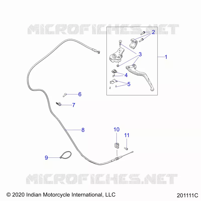 CONTROLS, LEVA FRIZIONE AND CABLE