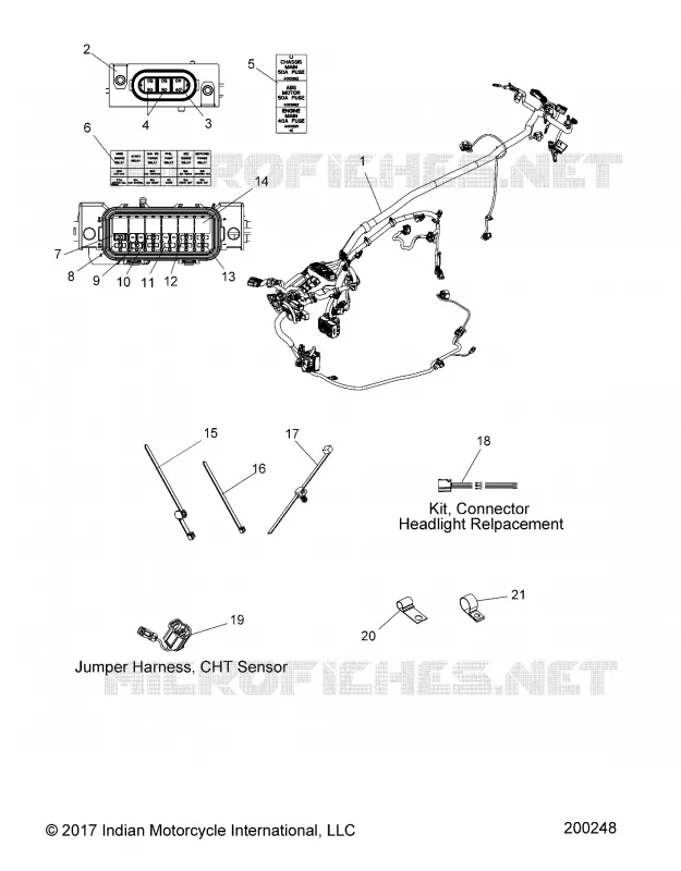 ELETTRICO, WIRE HARNESS