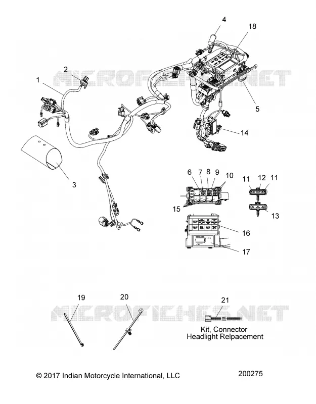 ELECTRICAL, WIRE HARNESS