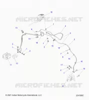 FRENO ANTERIORE ASM., W/ABS