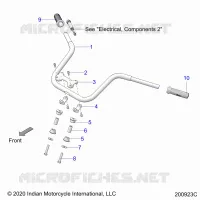STEERING, MANUBRIO MONTAGGIO AND GRIPS