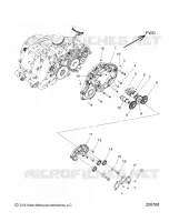 MOTORE, CAM SHAFTS AND GEARS