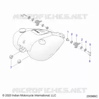 SISTEMA DI ALIMENTAZIONE CARBURANTE, FUEL TANK MOUNTING