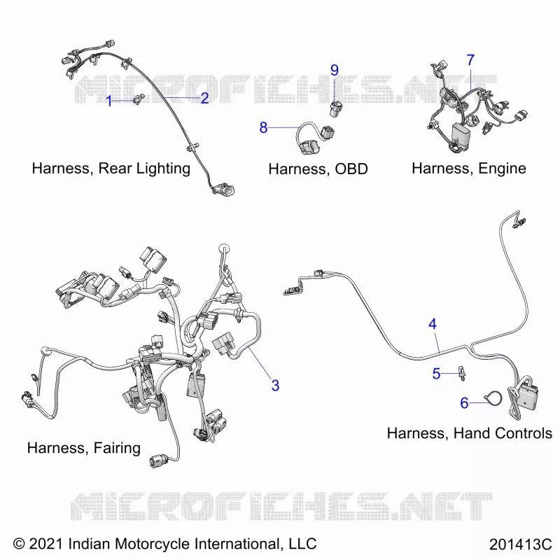 ELETTRICO, WIRE HARNESS 2