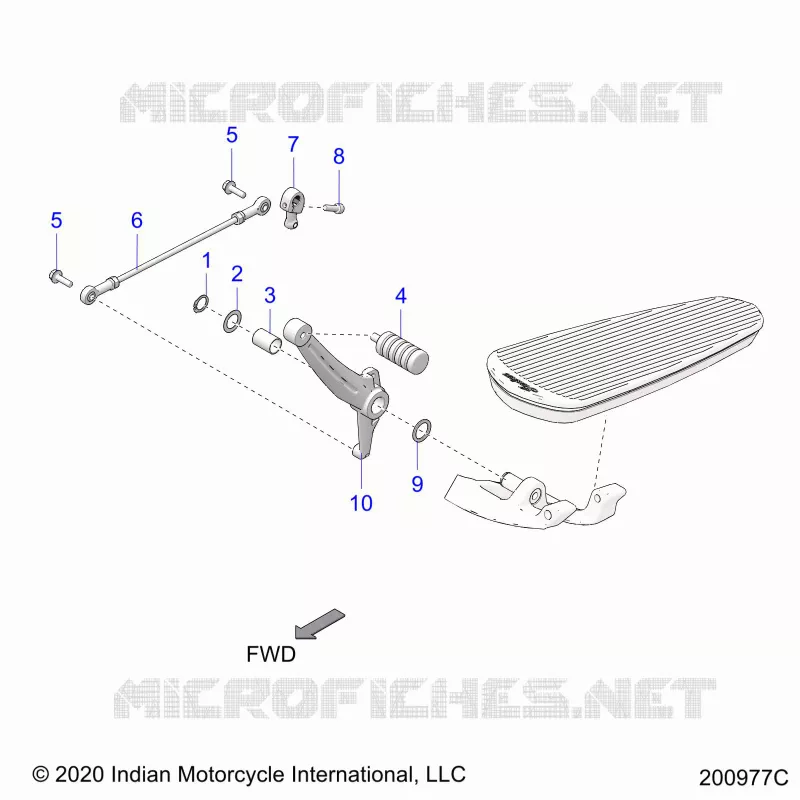 TRASMISSIONE, SHIFT PEDAL AND SHIFT LINKAGE