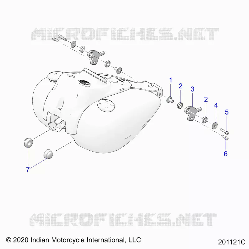 SISTEMA DI ALIMENTAZIONE CARBURANTE, FUEL TANK MOUNTING
