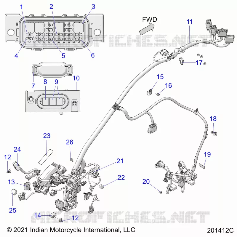 ELETTRICO, WIRE HARNESS 1
