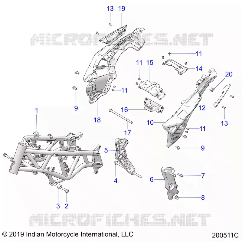 CHASSIS, TELAIO