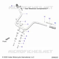 STEERING, MANUBRIO MONTAGGIO AND GRIPS