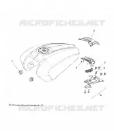 SISTEMA DI ALIMENTAZIONE CARBURANTE, FUEL TANK MOUNTING