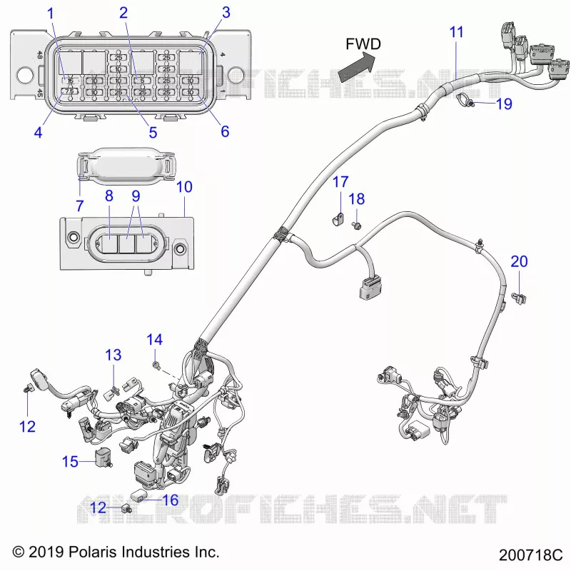 ELETTRICO, WIRE HARNESS 1