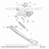 TELAIO, SIDE STAND