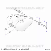 SISTEMA DI ALIMENTAZIONE CARBURANTE, FUEL TANK MOUNTING