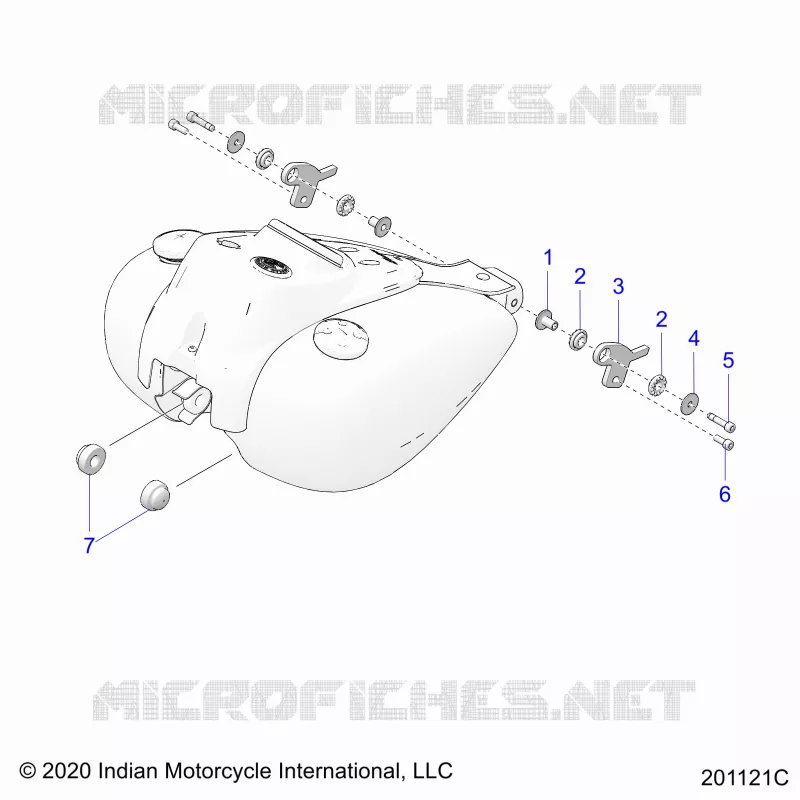 SISTEMA DI ALIMENTAZIONE CARBURANTE, FUEL TANK MOUNTING