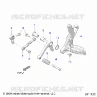 TRASMISSIONE, SHIFT PEDAL AND LINKAGE