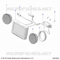 ELETTRICO, INSTRUMENT CLUSTER