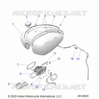 SISTEMA DI ALIMENTAZIONE CARBURANTE, FUEL TANK ASM.