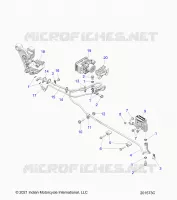FRENO POSTERIORE ASM., W/ABS