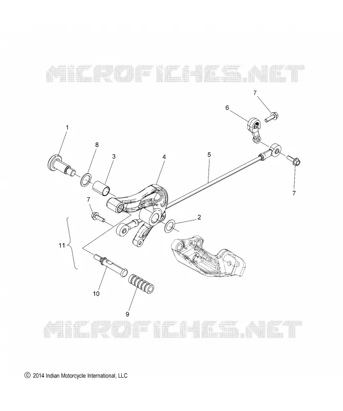 TRASMISSIONE, SHIFT PEDAL AND LINKAGE