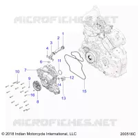 MOTORE, STATOR COVER