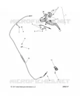 CONTROLS, LEVA FRIZIONE AND CABLE