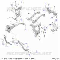 CHASSIS, TELAIO ASM.
