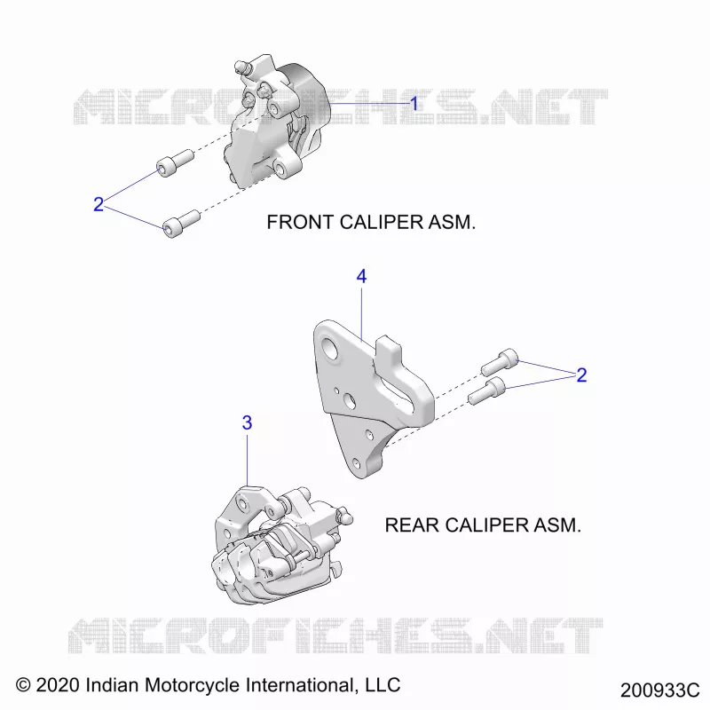 BRAKES, PINZA FRENO ANTERIORE AND REAR