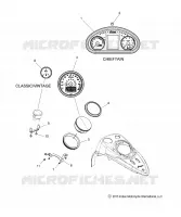 INSTRUMENT CLUSTER - N14CCC/CCV ALL OPTIONS (49INDIANCLUSTER14)