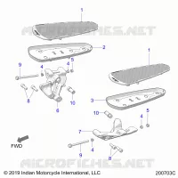 CHASSIS, FLOORBOARD, DRIVER